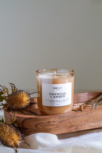 Oakmoss + Amber Aromatique Candle