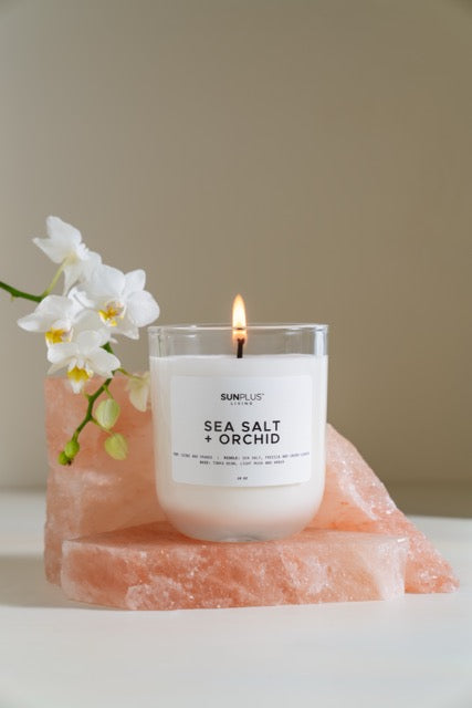 Sea Salt + Orchid Aromatique Candle