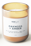 Oakmoss + Amber Candle