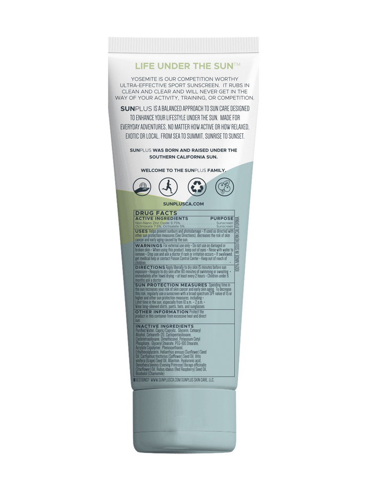 Clean Performance Sunscreen SPF 45 - with Sunflower, Red Raspberry and Starflower